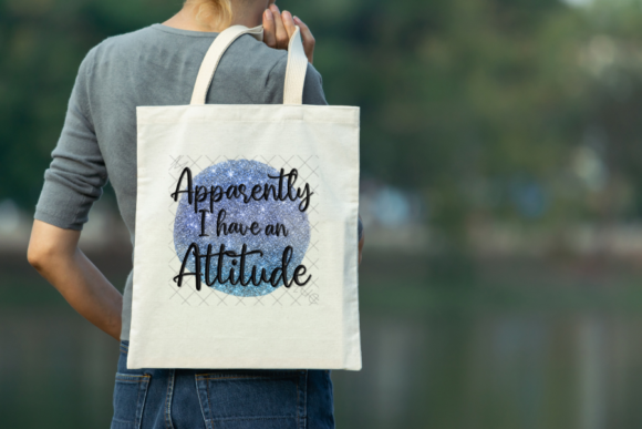 Apparently I Have an Attitude | PNG: Your Go-To for Edgy, Expressive Design