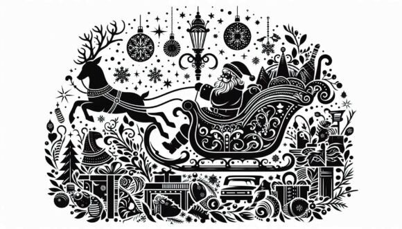 Celebrate the Season with Santa in a Sleigh