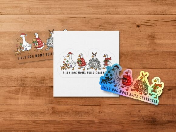 Dog Moms Christmas PNG: Festive Design for Every Project