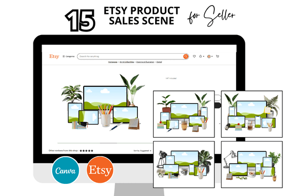 Master Etsy Visuals: 15 Product Sale Scenes for Instant Impact