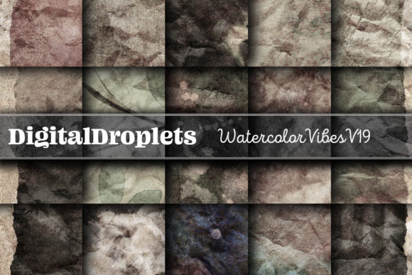 Watercolor Vibes Vol. 19: A Textured Paper Collection for Authentic Projects