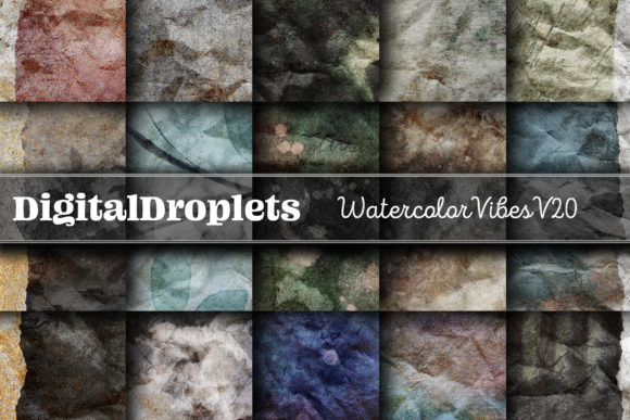 Watercolor Vibes Vol. 20 | Collection: Effortless Texture for Modern Design