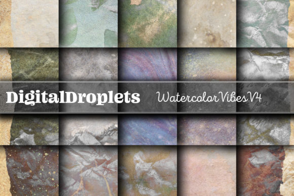 Watercolor Vibes Vol. 4: A Designer's Toolkit for Authentic Texture