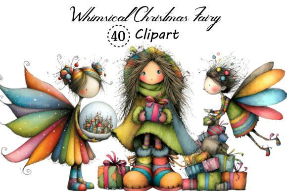 Whimsical Christmas Fairy Clipart Bundle: A Designer's Guide